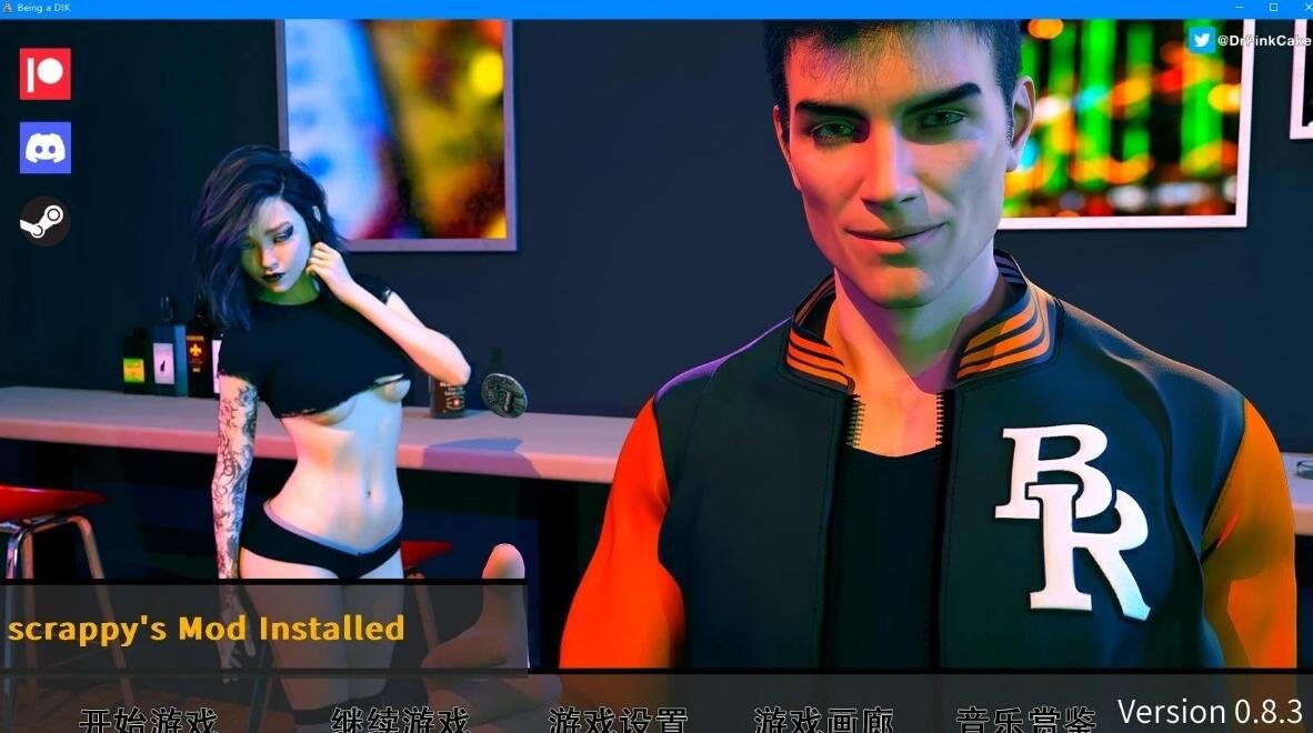 【PC/3D/SLG/汉化】我的大学生活 BeingADIK V0.8.3+间章 精翻+存档+攻略【22G】