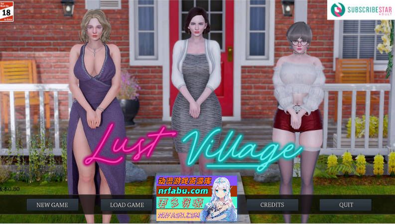 [SD/NR发布/欧美SLG/汉化/动态]欲望小镇V0.80 AI汉化版[7.4G]