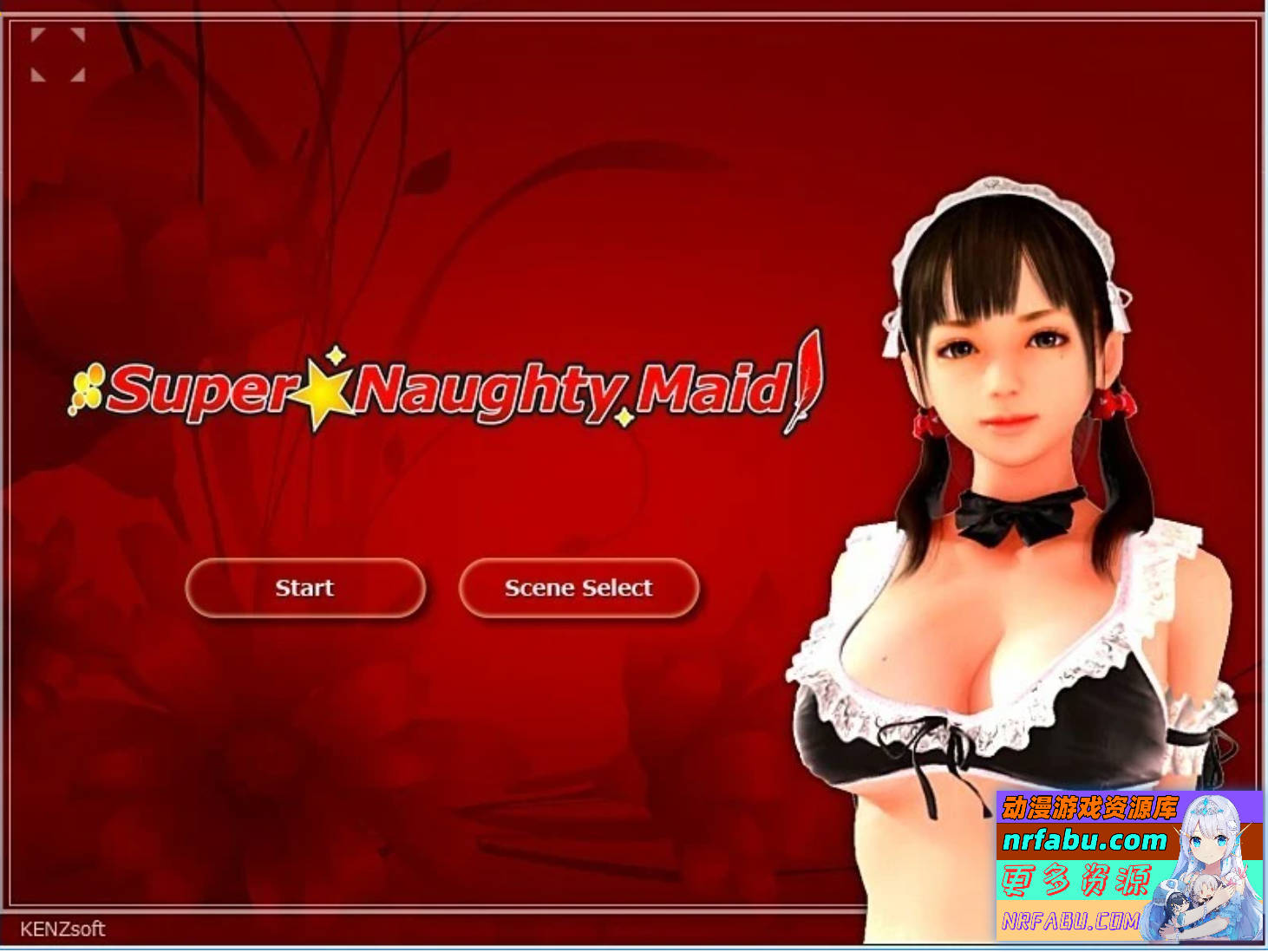 【PC/3D/SLG/英文】超级淘气女仆 Super Naughty Maid 1+2 英文版【3G】