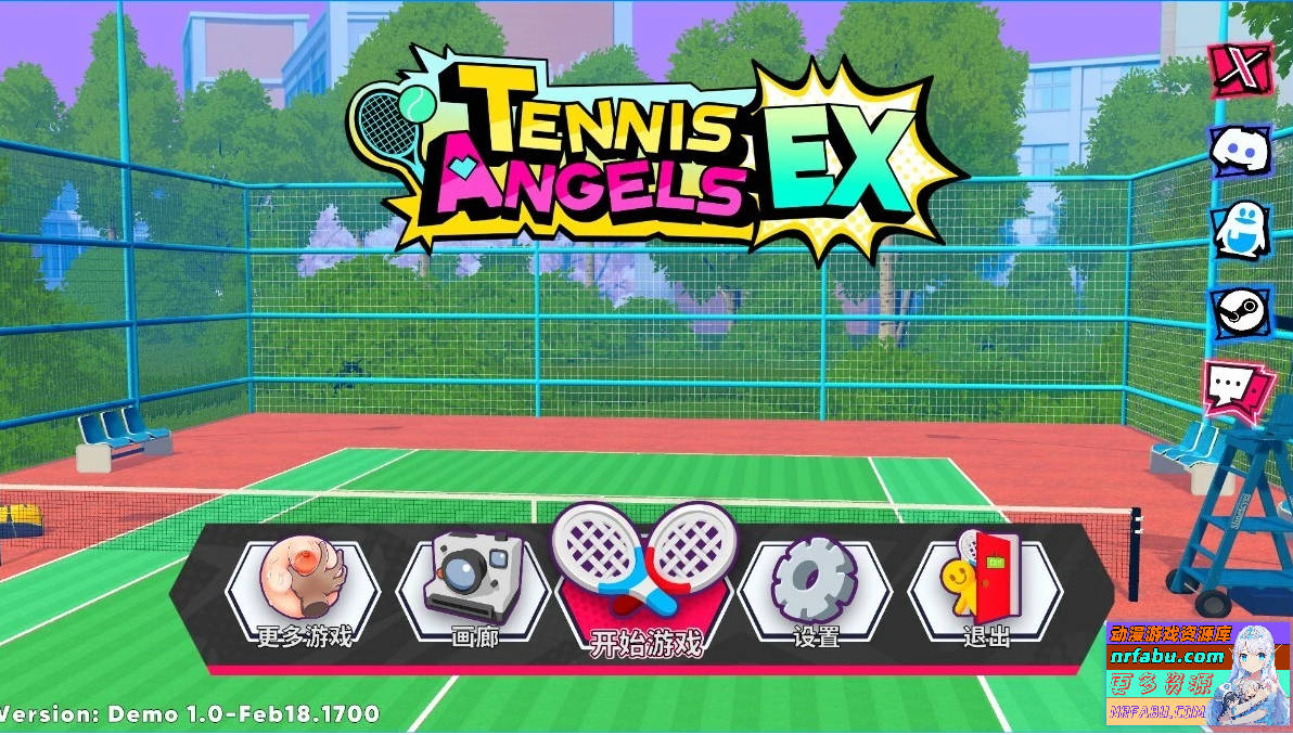 网球天使EX Tennis Angels EX V1.0 STEAM官方中文测试版【1.5G】